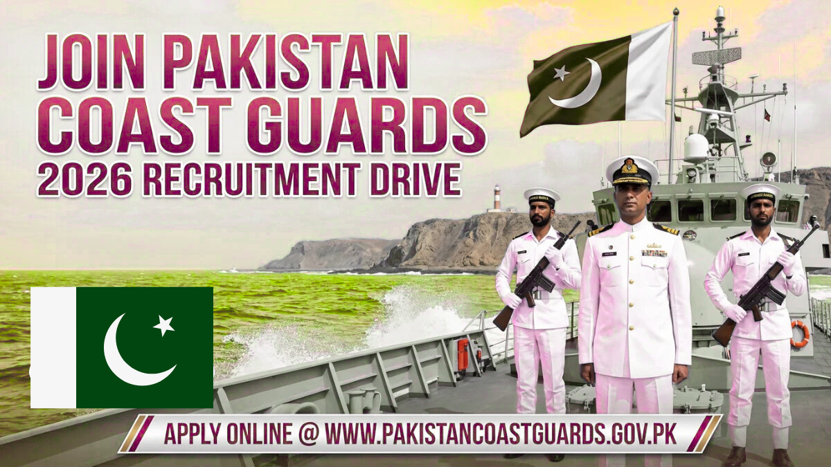 Pakistan Coast Guard Jobs 2026